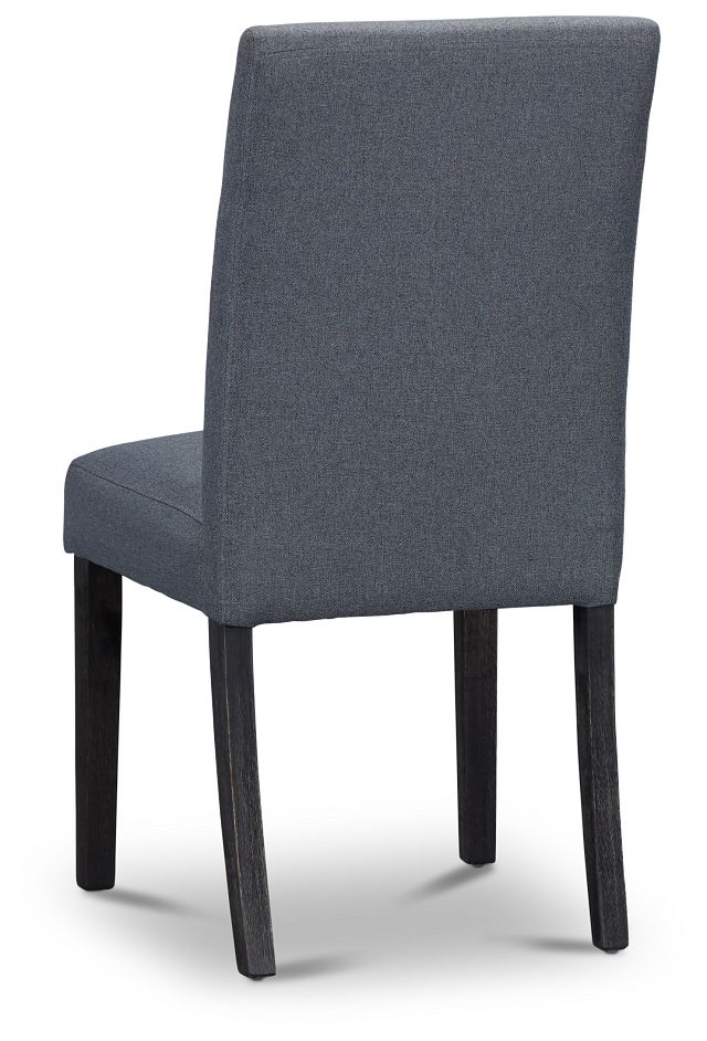 Dublin Dark Gray Dark Tone Upholstered Side Chair