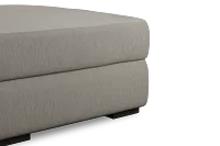 Edgewater Revenue Beige Ottoman