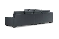 Edgewater Joya Gray Large Two-arm Sectional