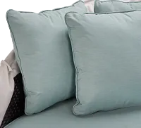 Fina Teal Canopy Daybed