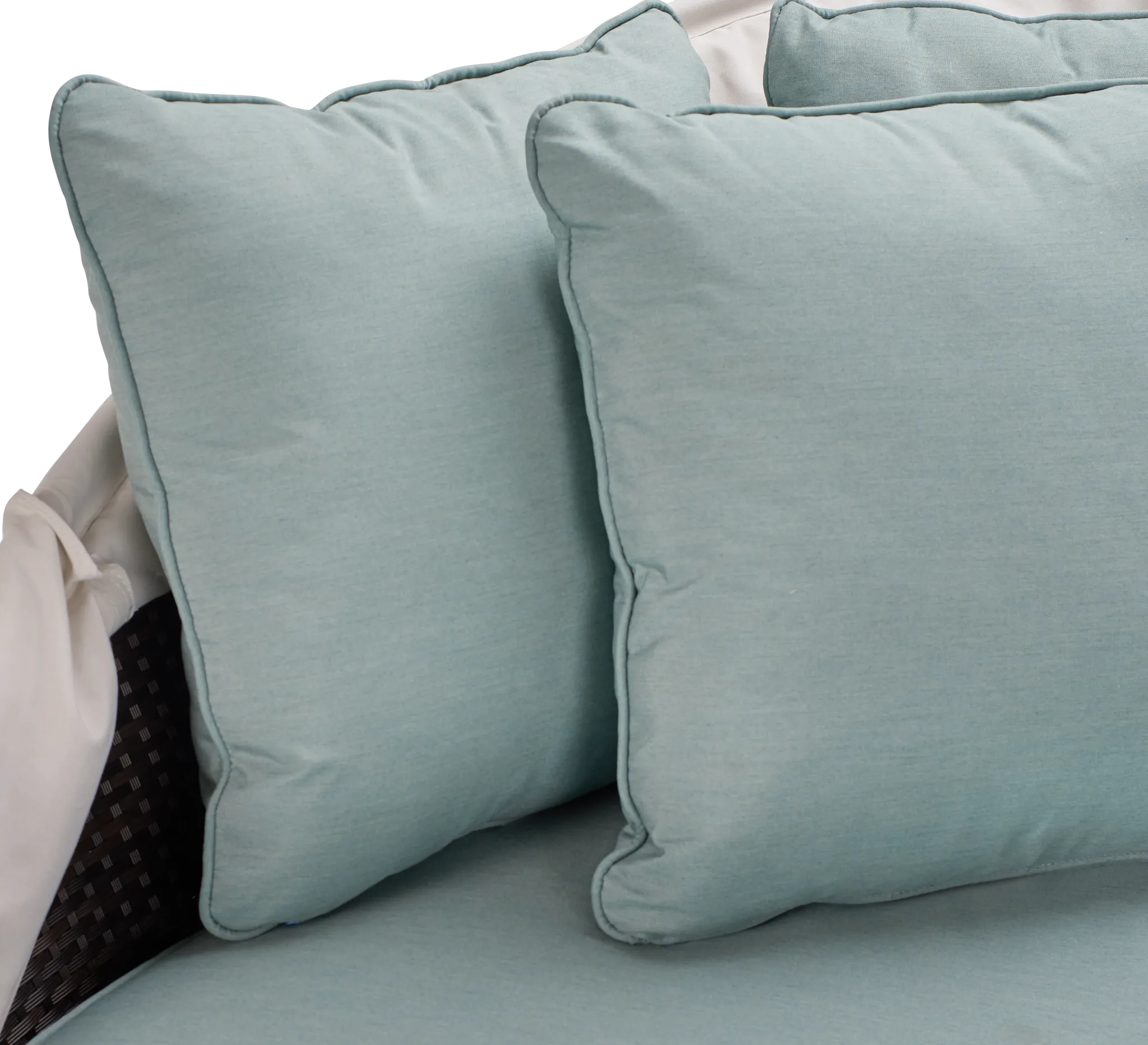 Fina Teal Canopy Daybed
