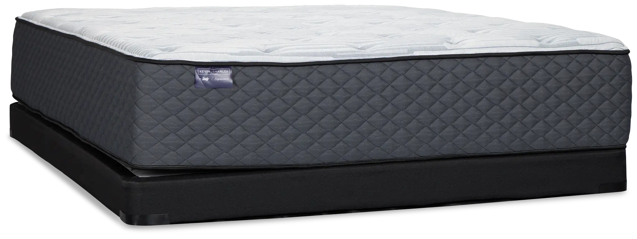 Kevin Charles By Sealy Signature Medium Low-profile Mattress Set Kevin Charles By Sealy Signature Medium Low-profile Mattress Set