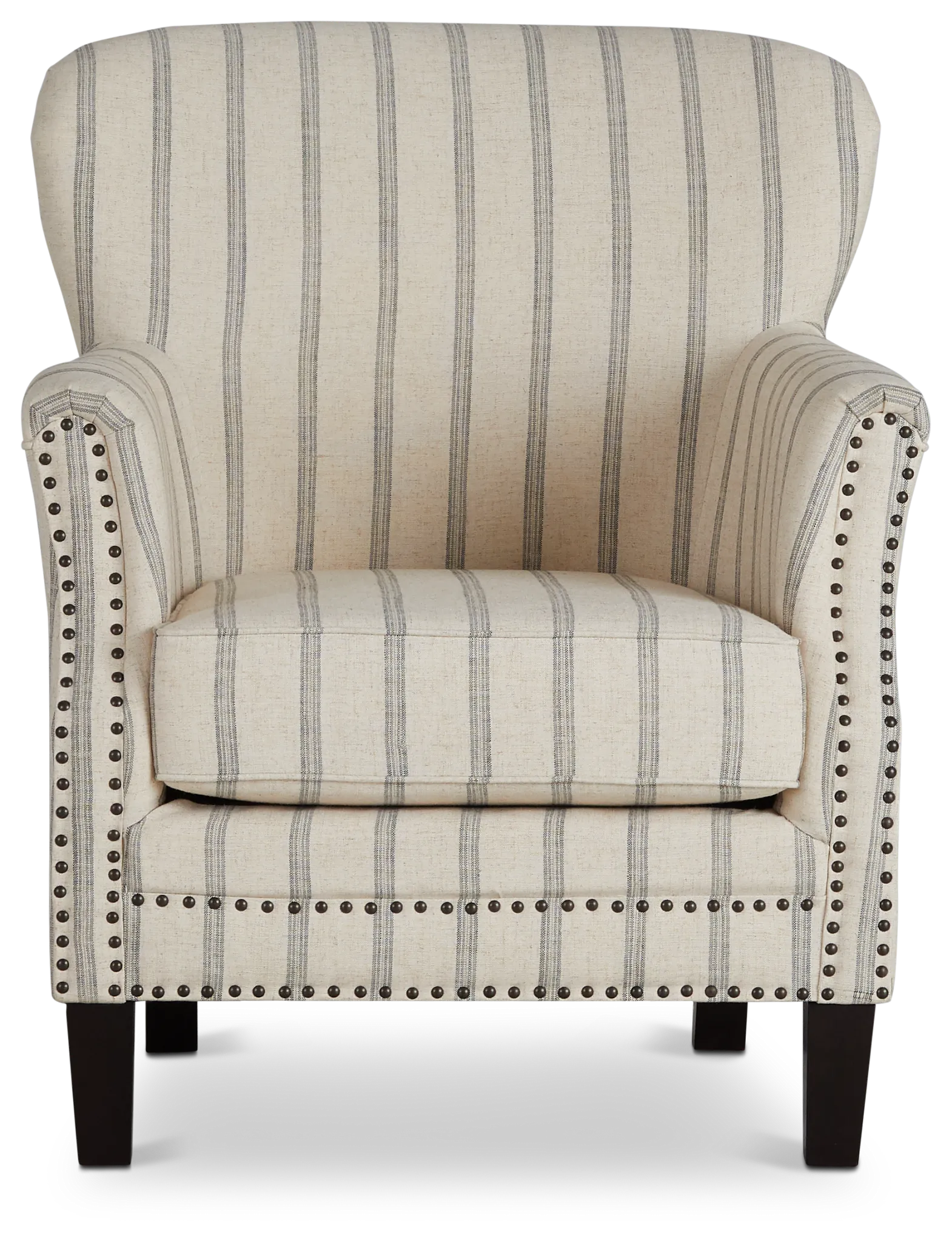 Layla Beige Fabric Accent Chair