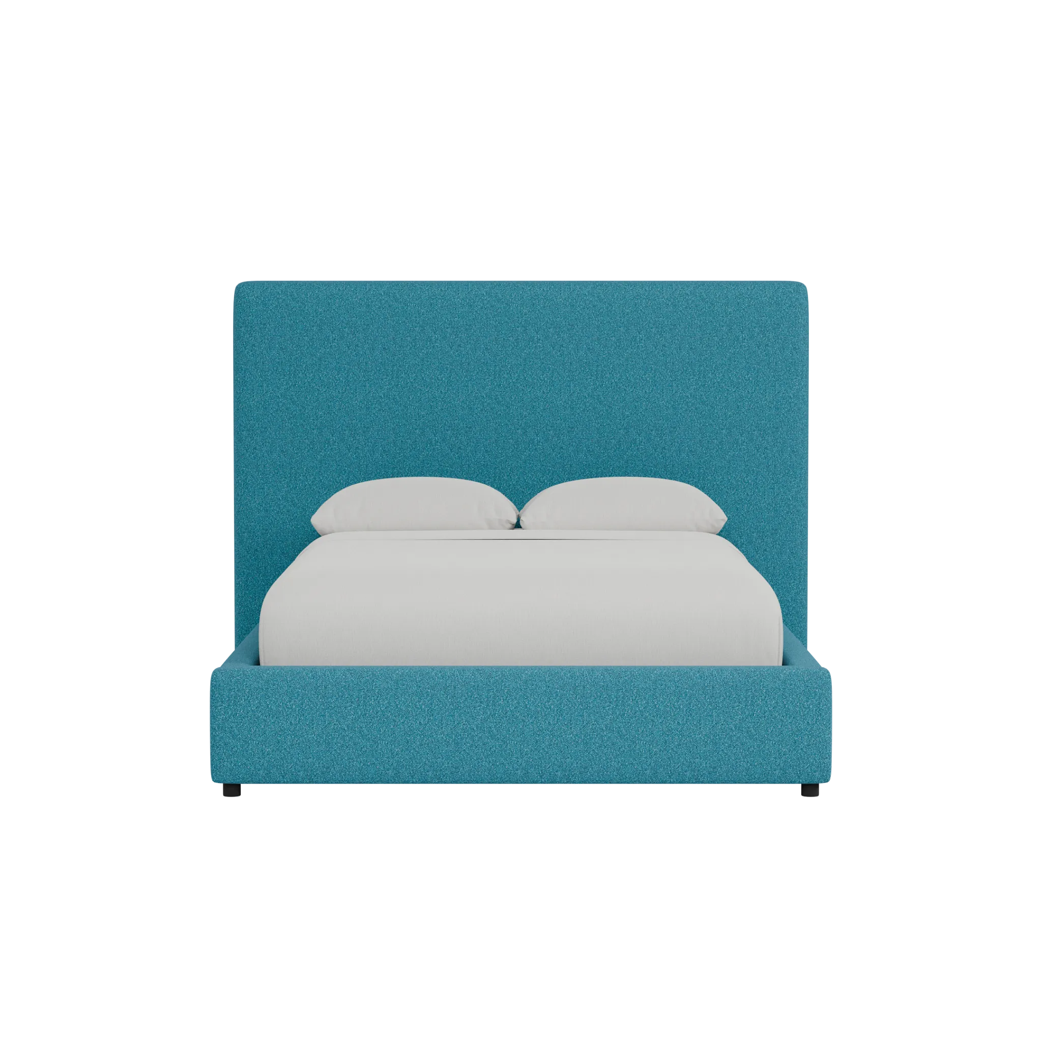 Grayton Elite Teal 54" Upholstered Platform Bed