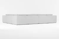 Destin Suave Gray Fabric 8-piece Modular Sectional