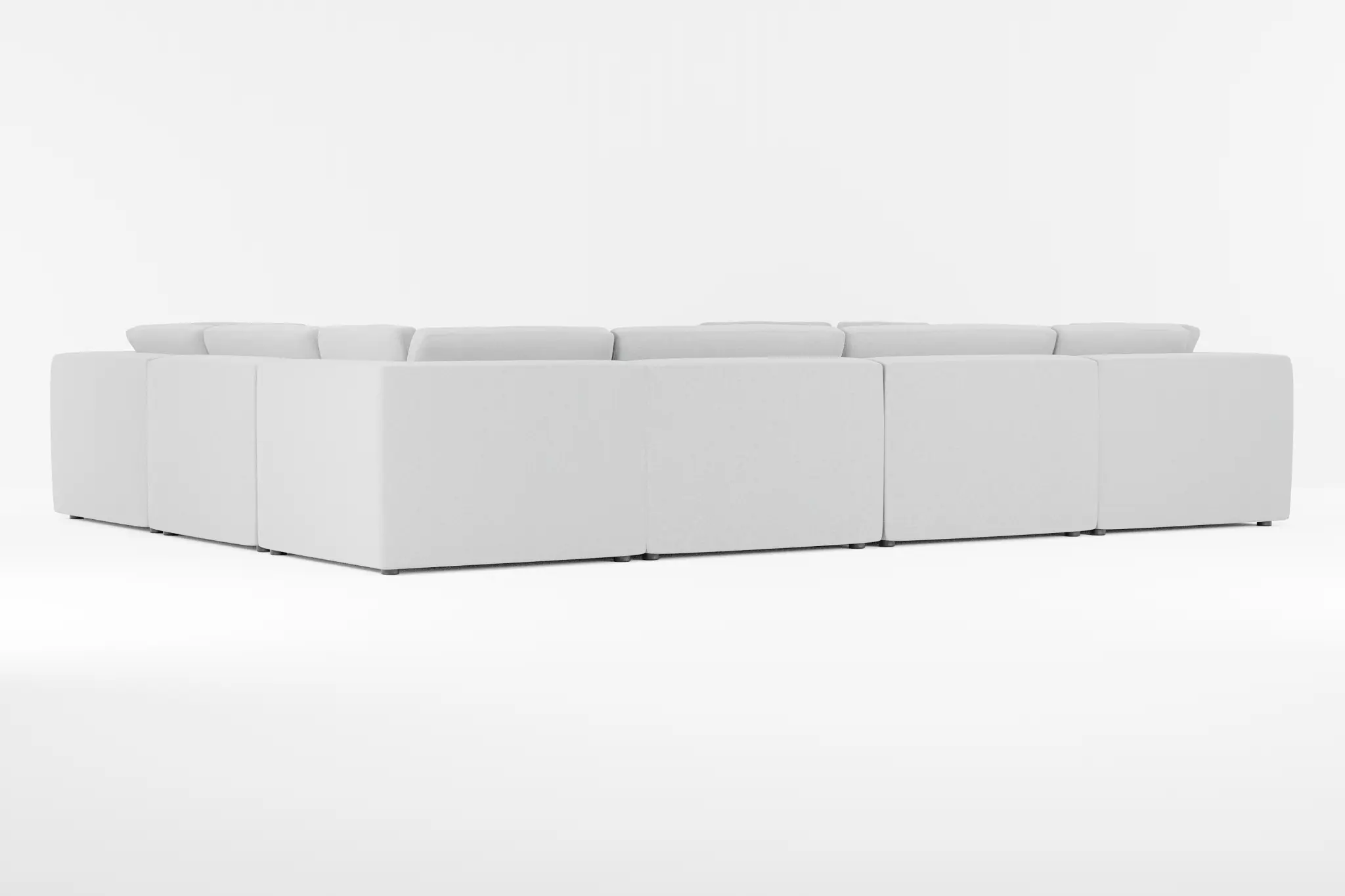 Destin Suave Gray Fabric 8-piece Modular Sectional Destin Suave Gray Fabric 8-piece Modular Sectional