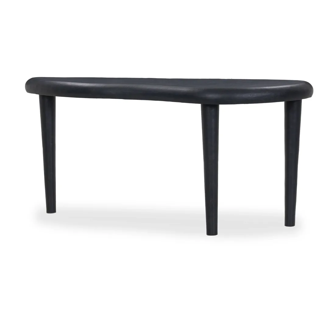 Four Hands Letti Black Console Table