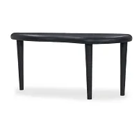 Four Hands Letti Black Console Table