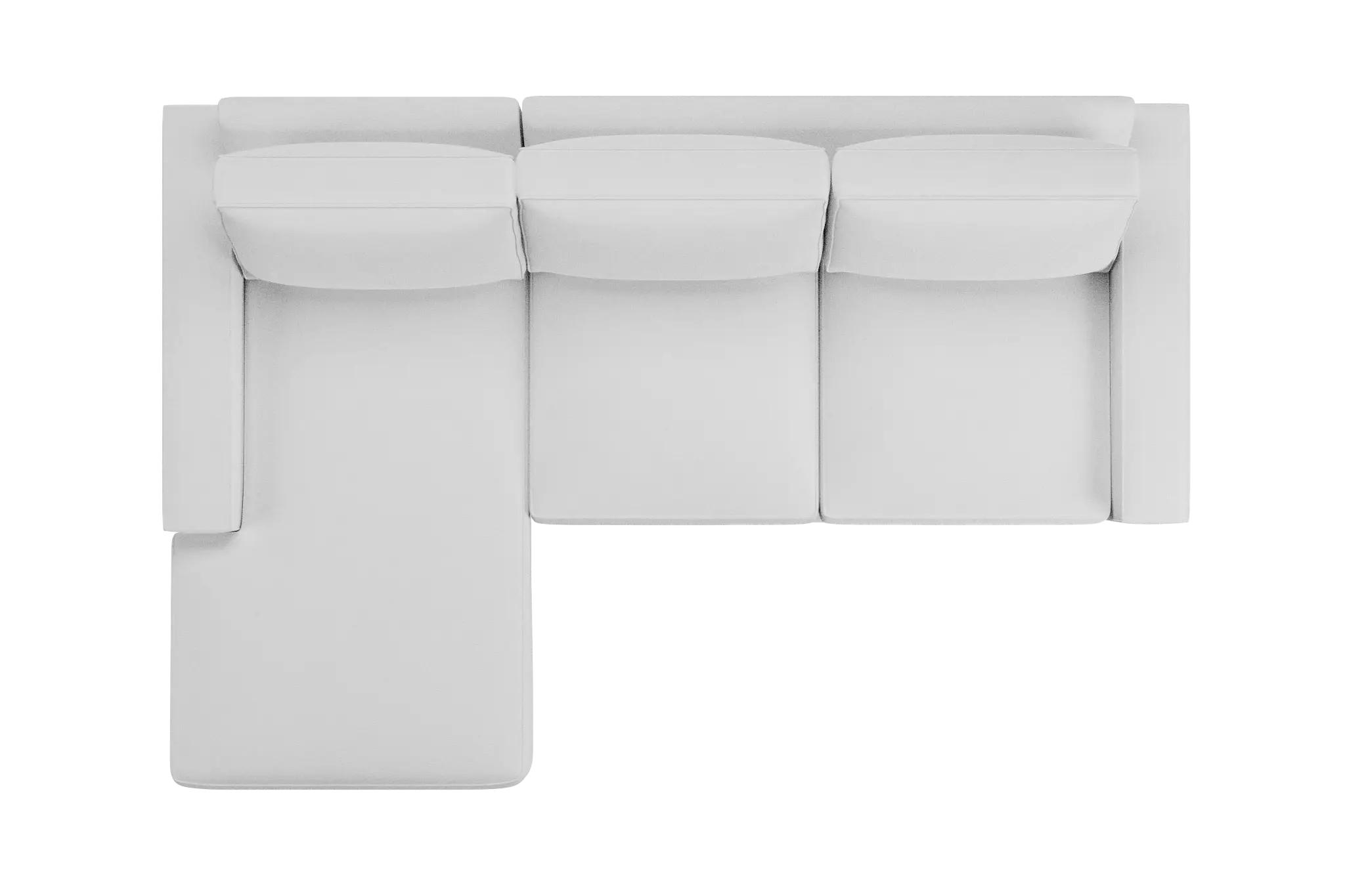 Edgewater Peyton White Left Chaise Sectional Edgewater Peyton White Left Chaise Sectional