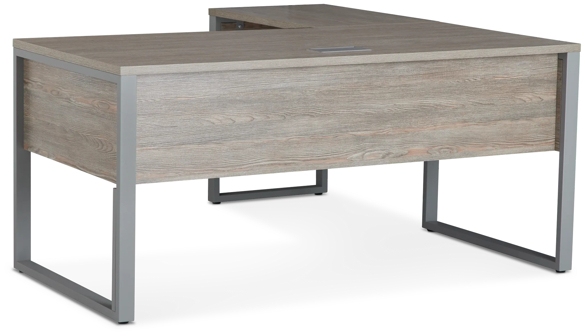 Clark Gray 32" Return Desk