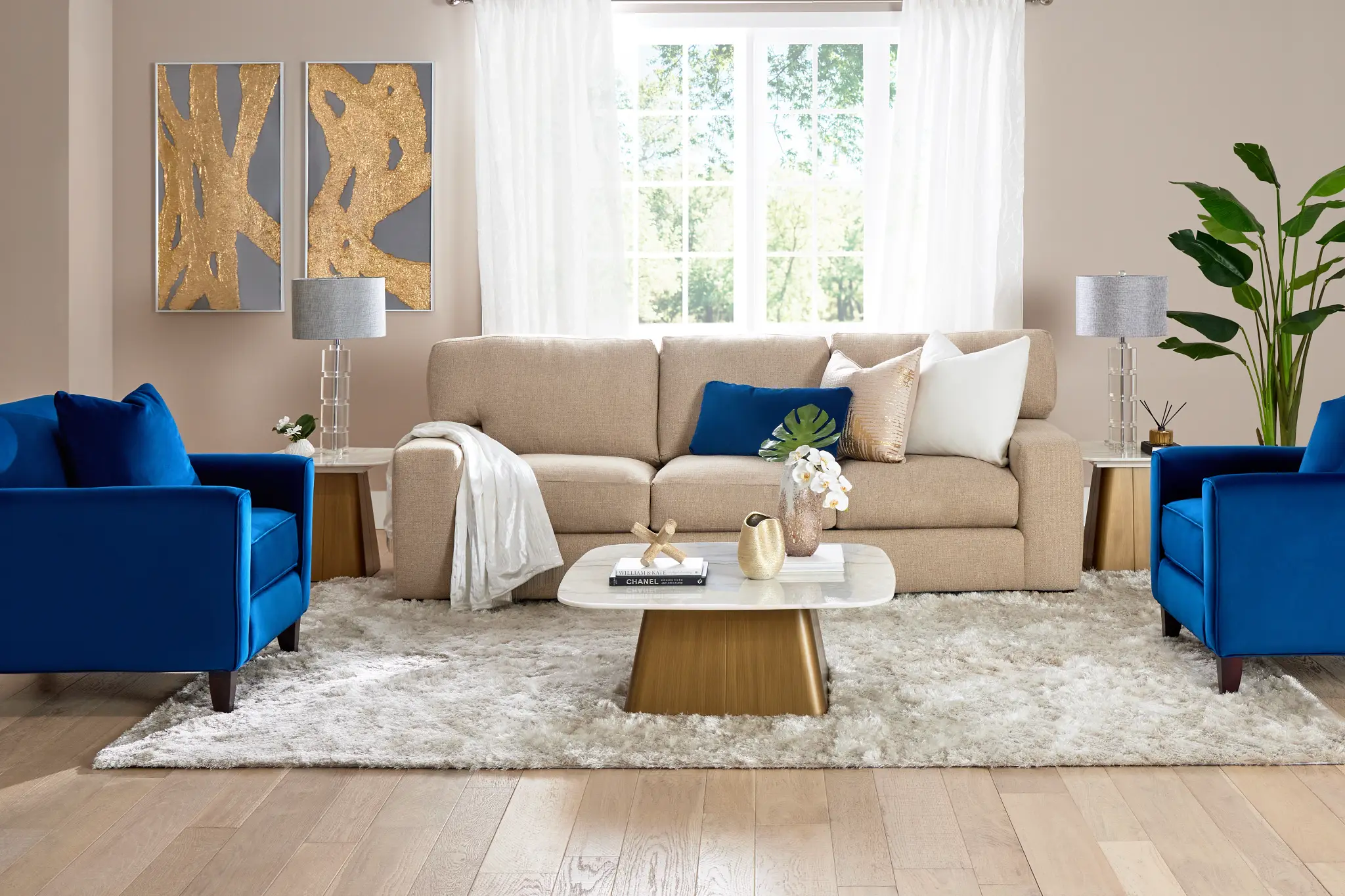 Veronica 104" Khaki Down Sofa Veronica 104" Khaki Down Sofa