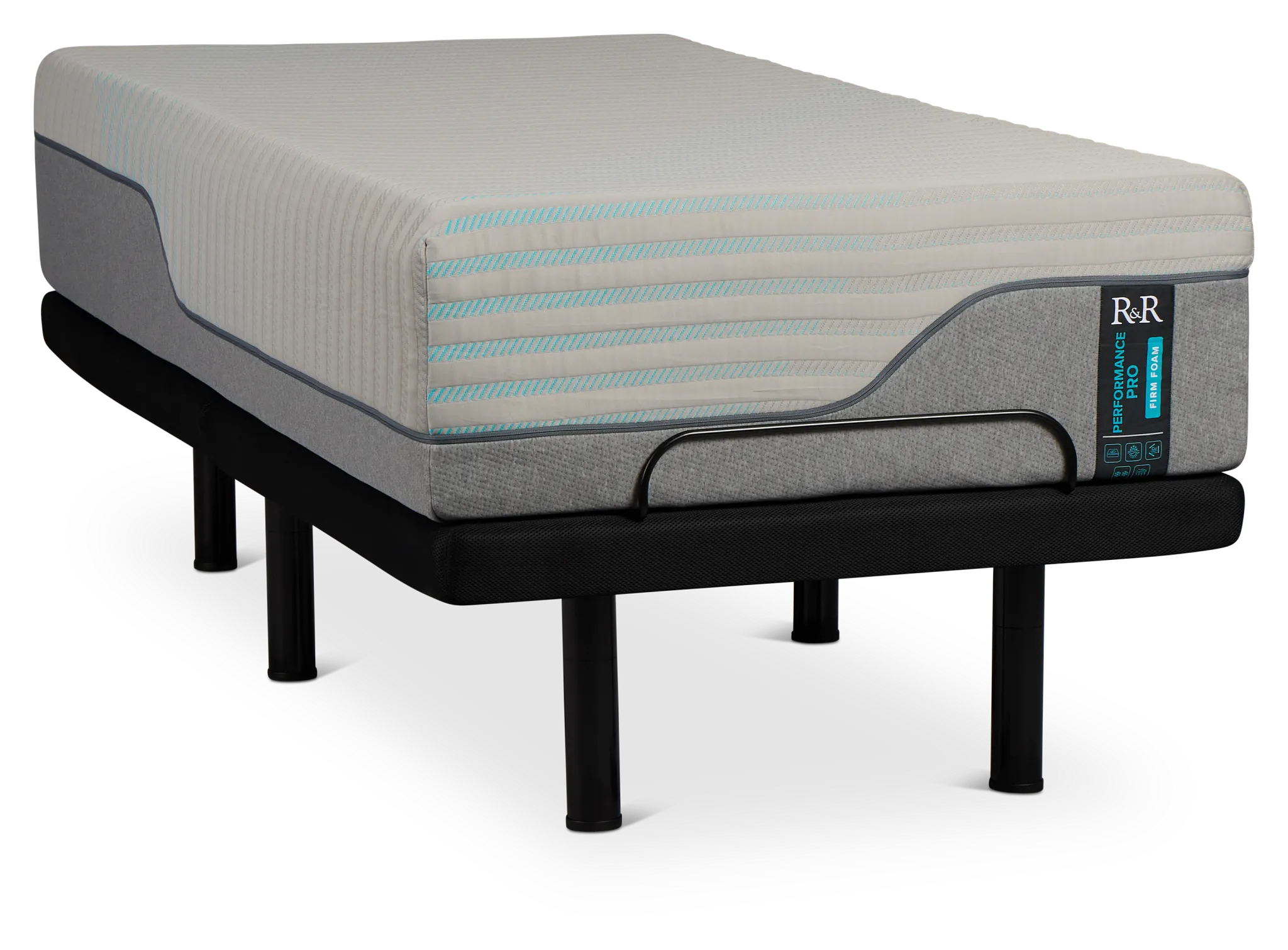 Rest & Renew Performance Pro Firm Elite Adjustable Mattress Set