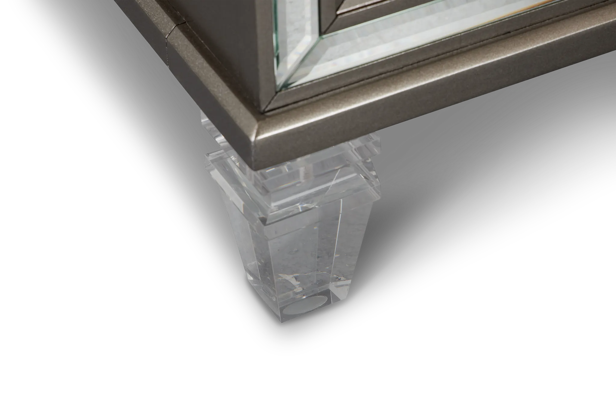 Vegas Gray Dresser & Mirror