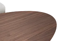 Nomad Mid Tone 78" Oval Table & 4 Light Beige Chairs W/ Mid-tone Legs