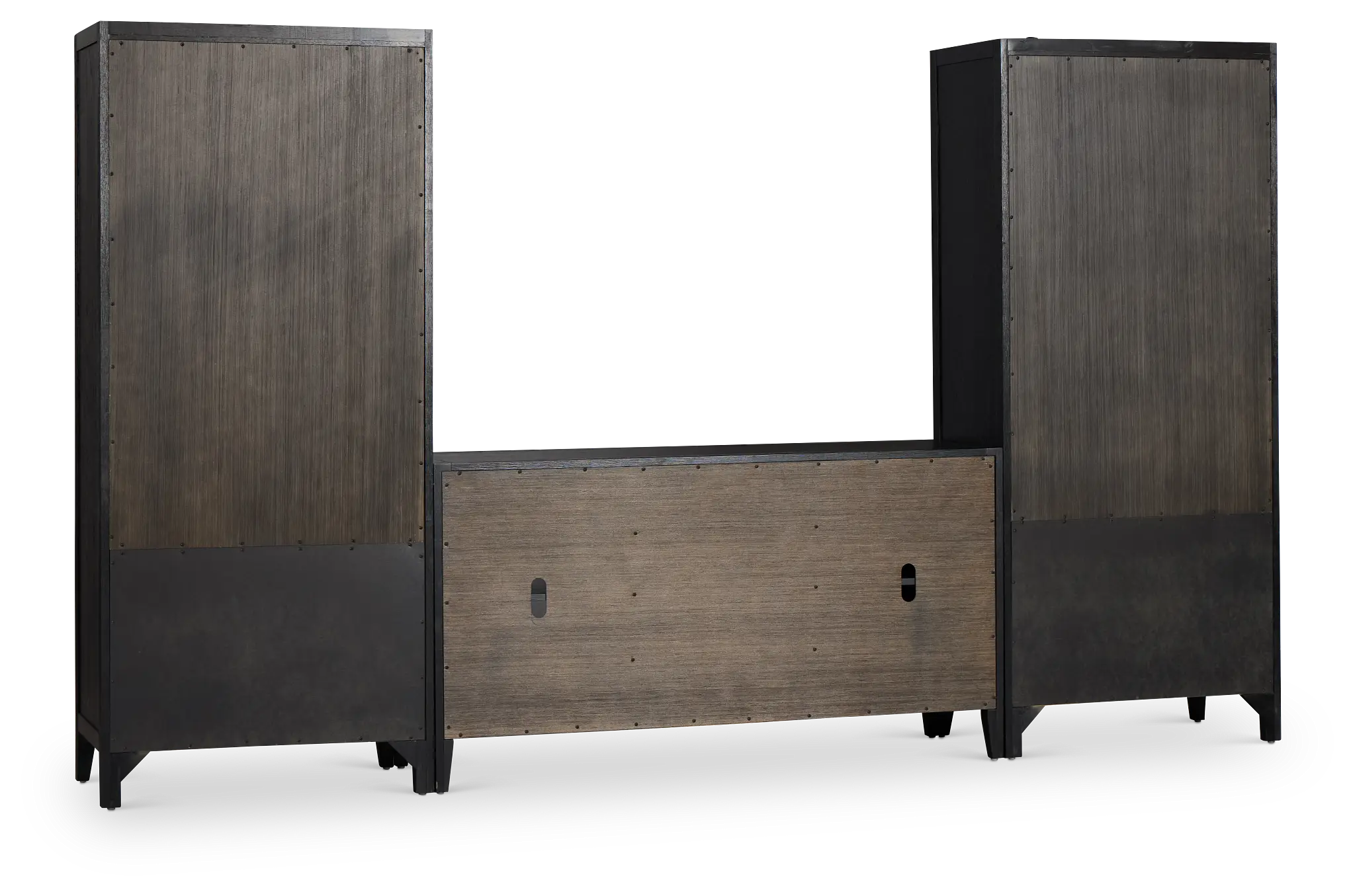 Alden Black 60" Entertainment Wall Alden Black 60" Entertainment Wall