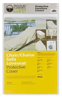 Khaki Outdoor Cover For Stacked Chairs Or Barstools