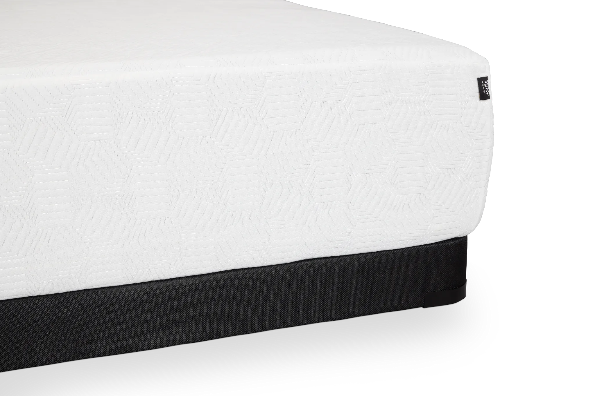 Rest & Renew By Zinus Gel Memory Foam Mattress 14" Plush Low-profile Mattress Set