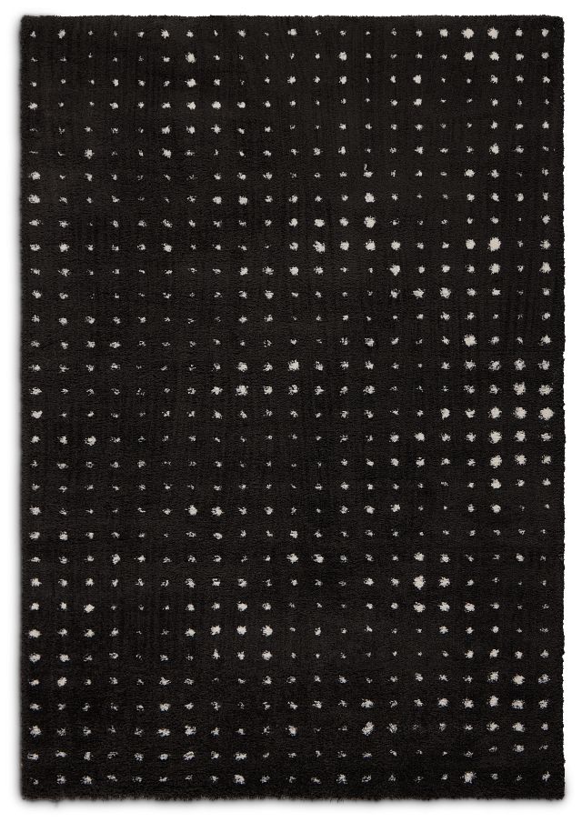 Lazare Black 5x7 Area Rug