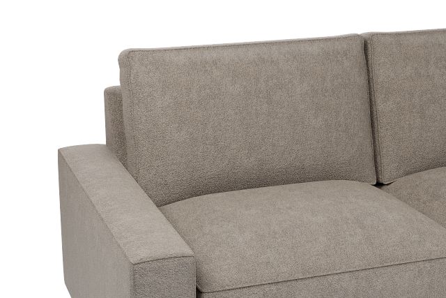Edgewater Elite Brown 84" Sofa W/ 2 Cushions