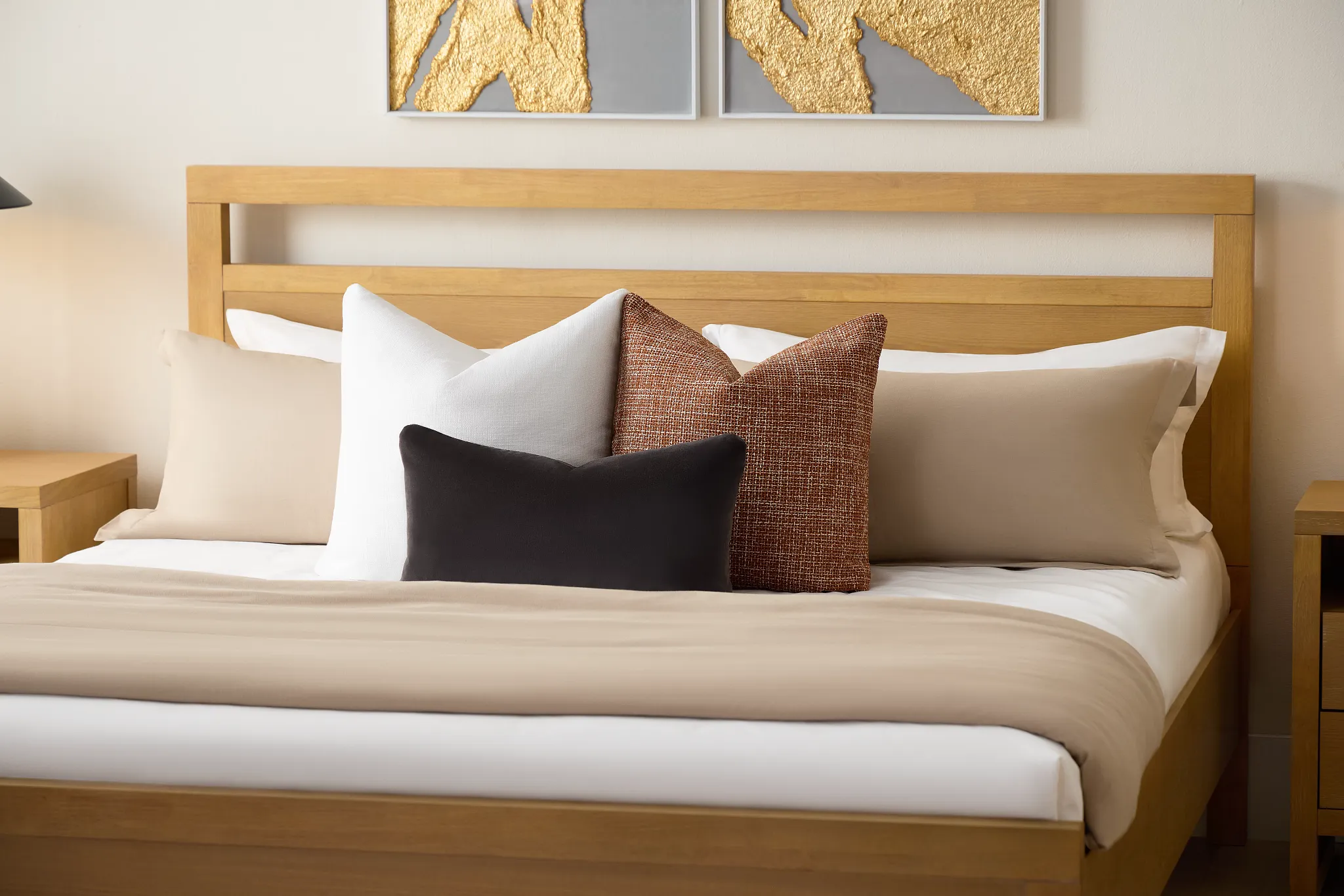 Lauran Black Lumbar Accent Pillow