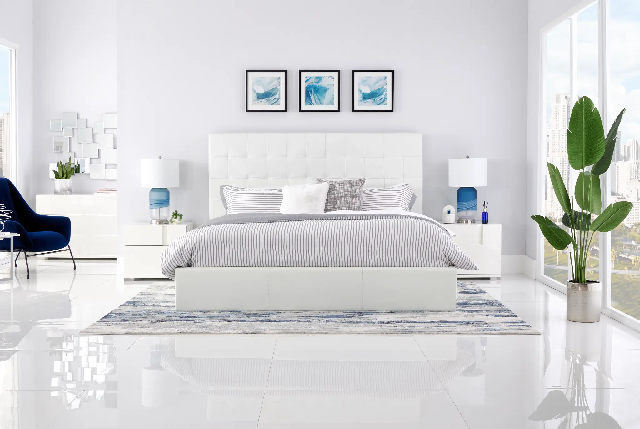 Santino White Nightstand Santino White Nightstand