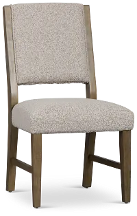 Vance Light Tone Upholstered Side Chair
