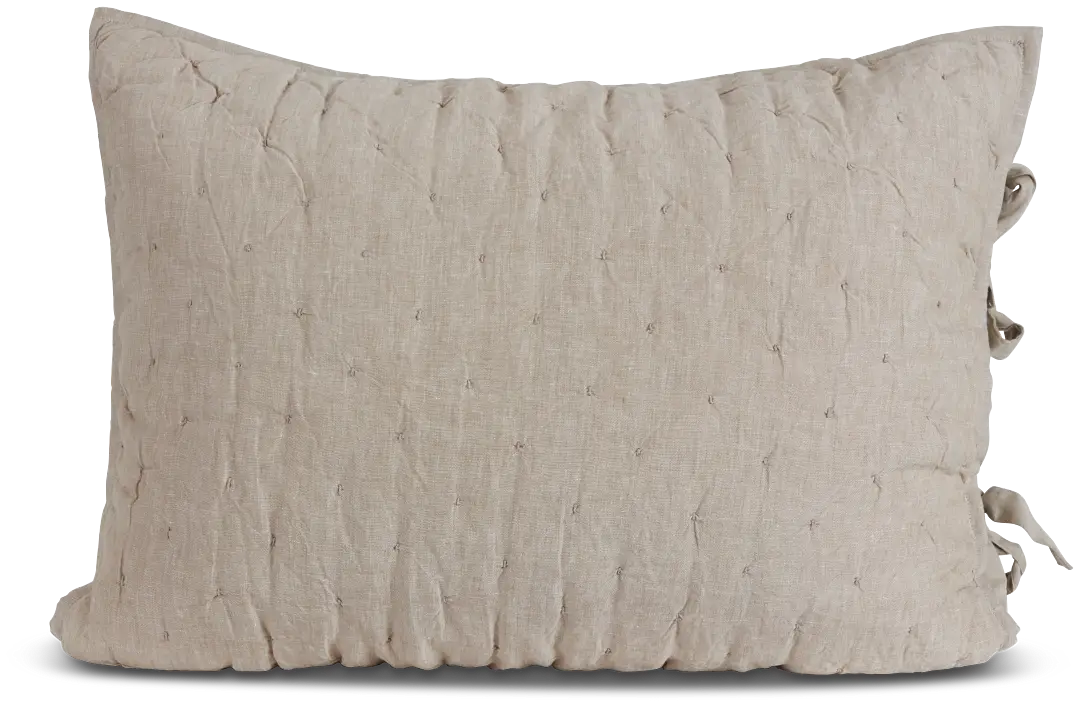 Hampton Light Brown Sham Hampton Light Brown Sham