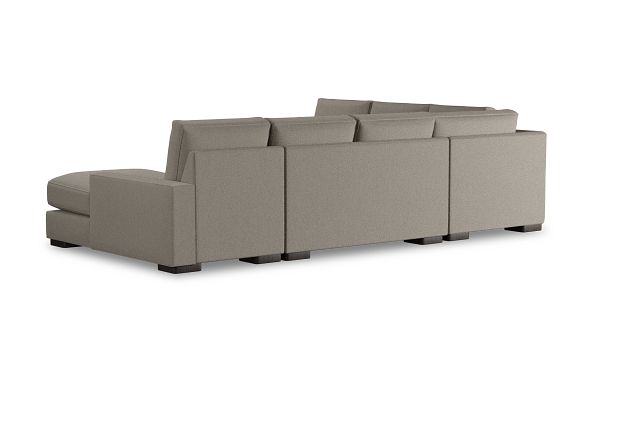 Edgewater Peyton Beige Medium Right Chaise Sectional