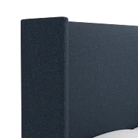 Captiva Elite Dark Blue 60" Upholstered Shelter Bed