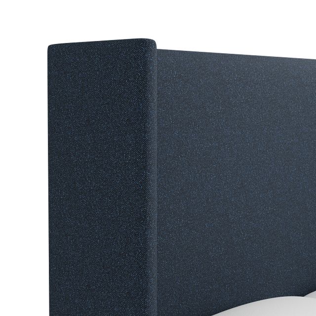 Captiva Elite Dark Blue 60" Upholstered Shelter Bed