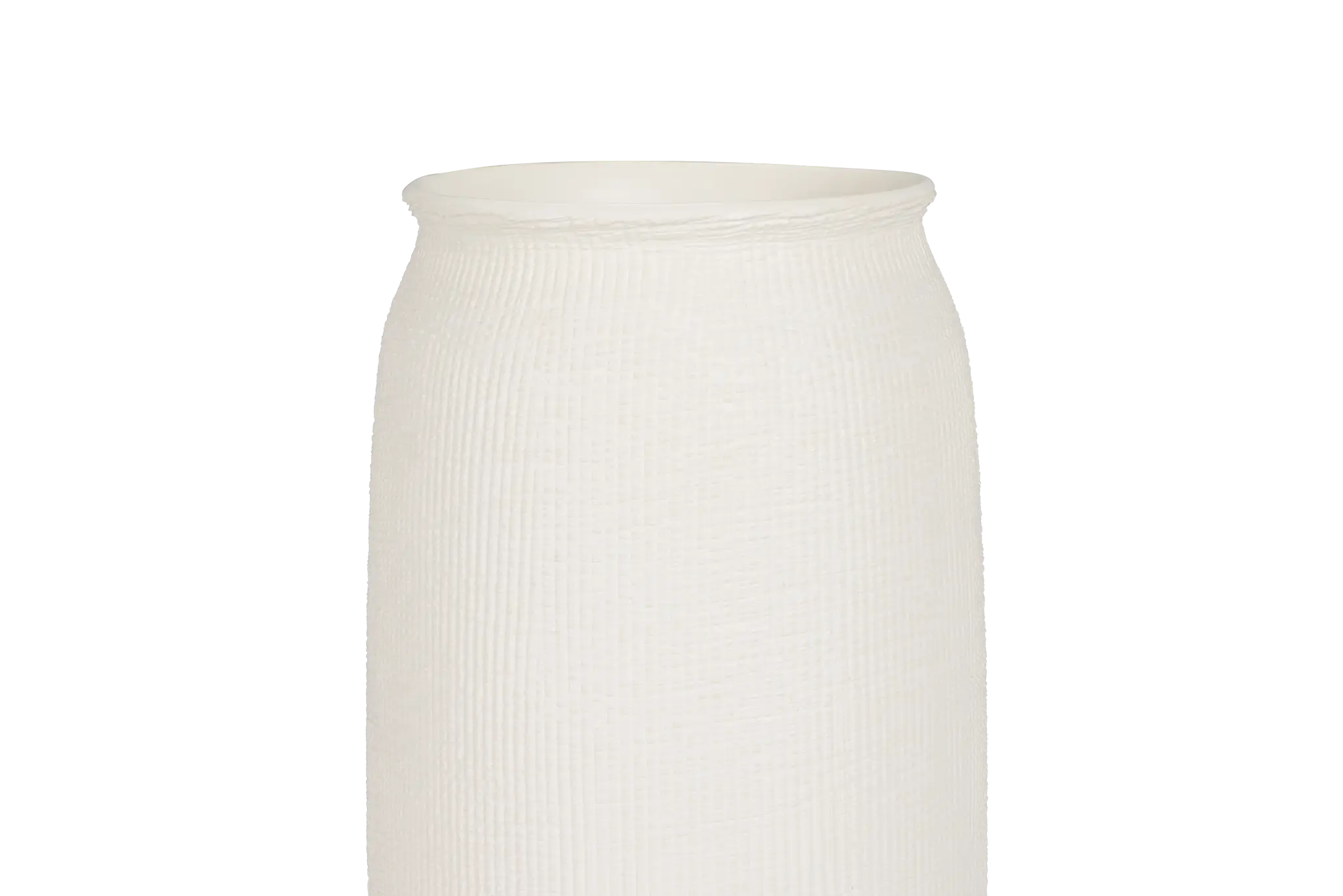 Cari White Medium Vase Cari White Medium Vase