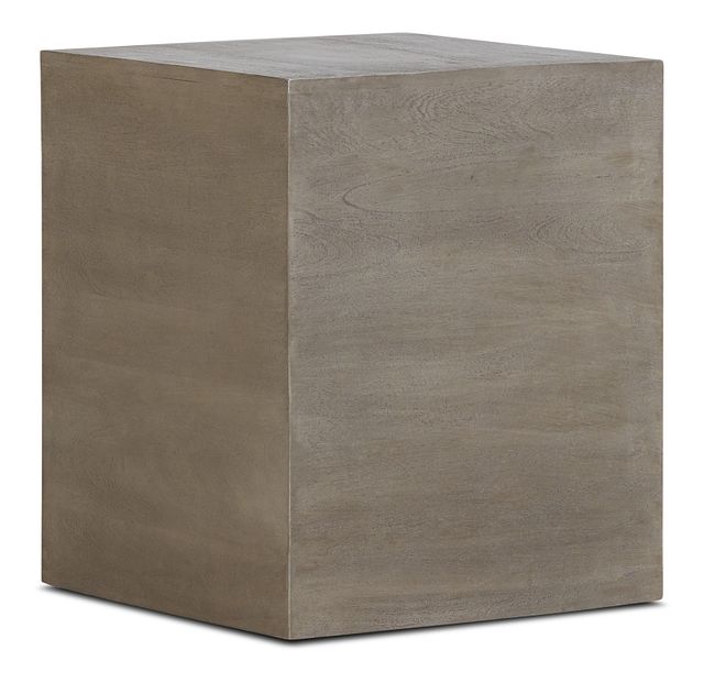 Ray Light Tone Square End Table