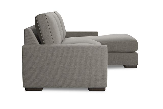 Edgewater Maguire Pewter Right Chaise Sectional