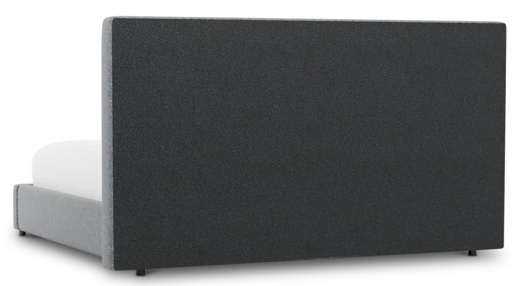 Gayton Elavation Gray 54" Upholstered Platform Bed Gayton Elavation Gray 54" Upholstered Platform Bed