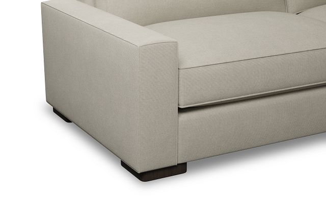 Edgewater Suave Beige 96" Sofa W/ 2 Cushions