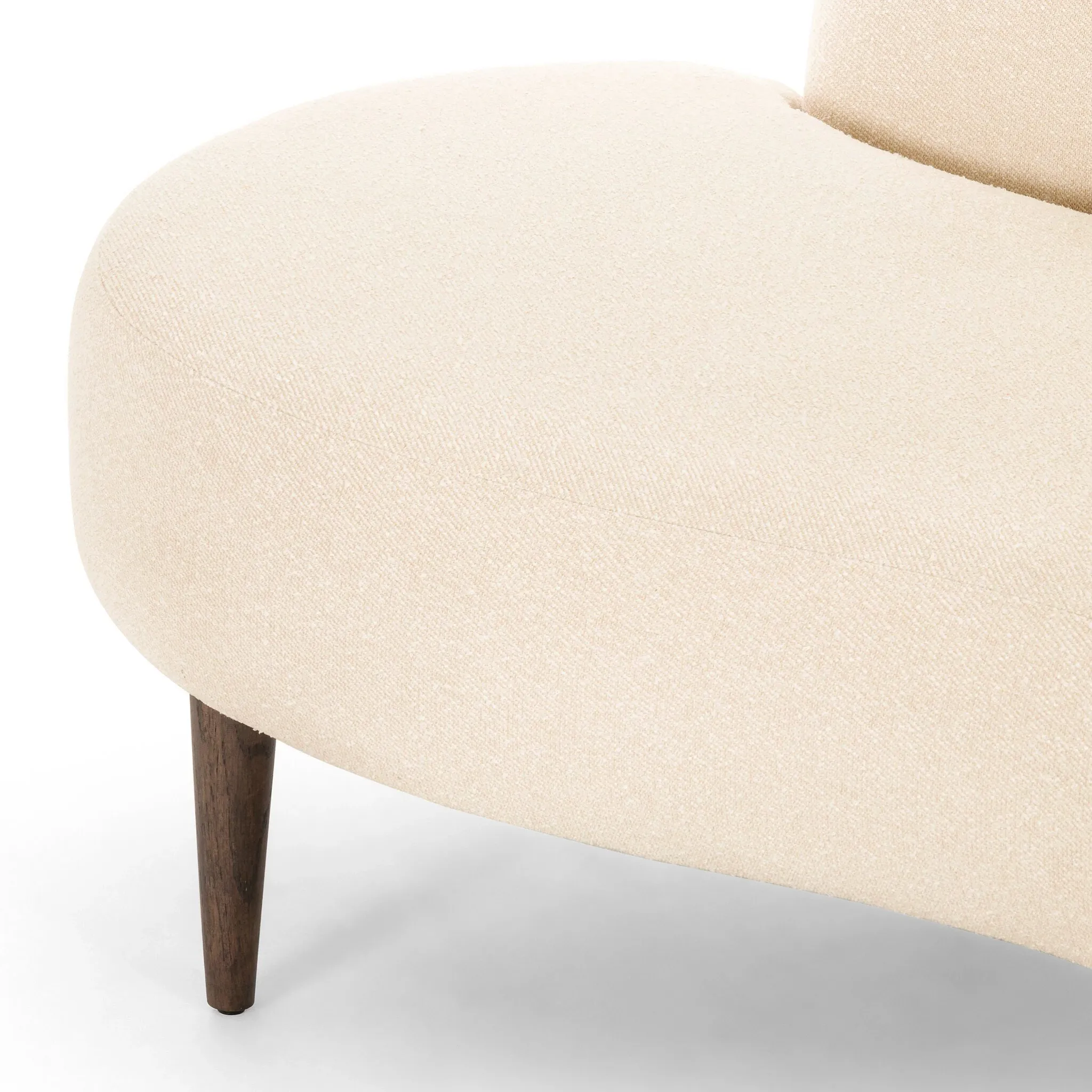 Four Hands Lali Light Beige Right Accent Chaise