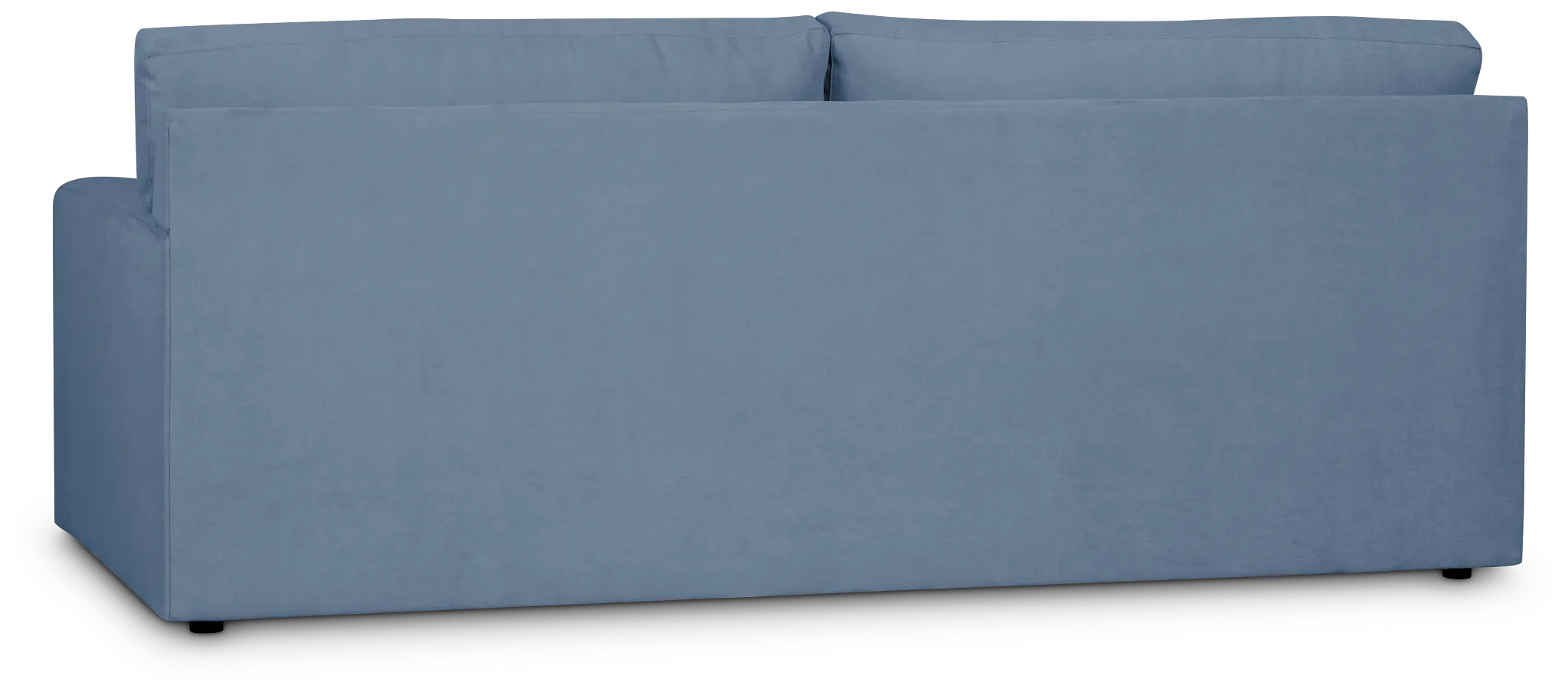 Hudson Blue Fabric Sofa