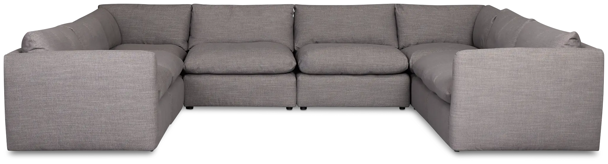 Serena Gray Fabric 8-piece Modular Sectional Serena Gray Fabric 8-piece Modular Sectional