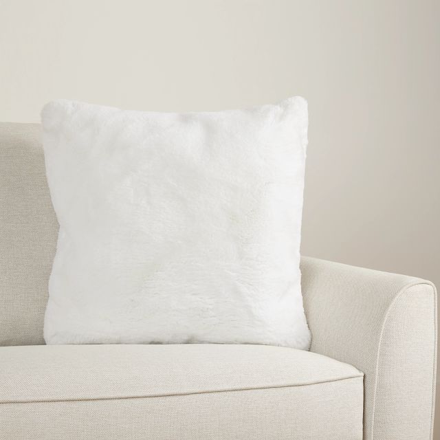 Kaycee White 22" Accent Pillow