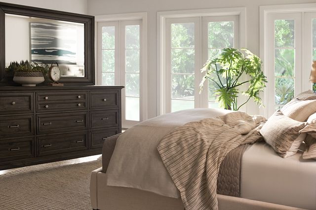 Sonoma Dark Tone Dresser & Mirror