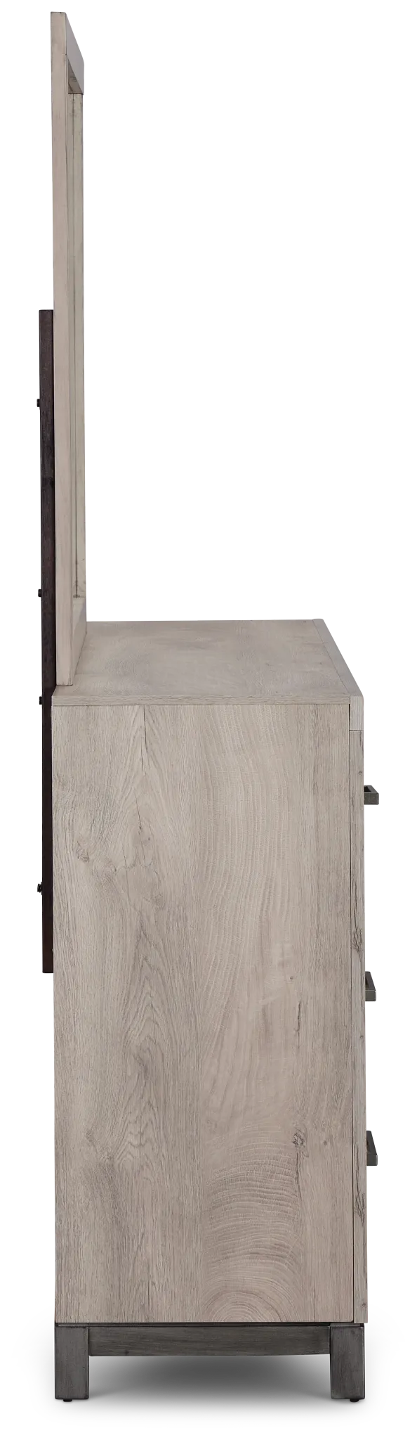 Evanston Gray Dresser & Mirror