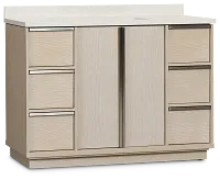 Capraia Light Tone 48" Single Bathroom Vanity
