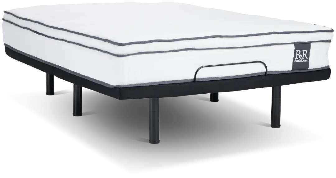 Rest & Renew By Zinus 10" Hybrid Elite Adjustable Mattress Set Rest & Renew By Zinus 10" Hybrid Elite Adjustable Mattress Set
