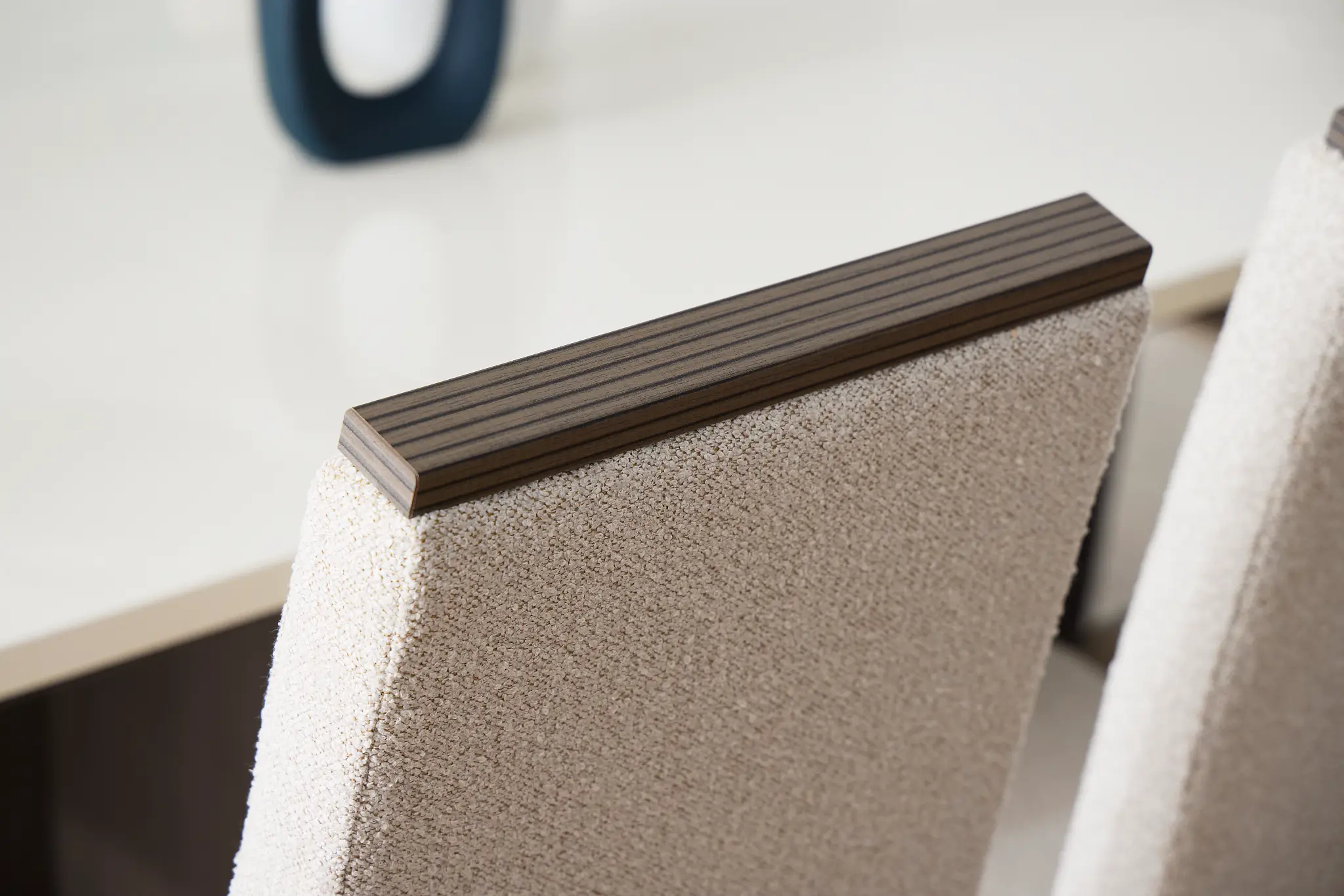 Sienna Two-tone Table & 4 Upholstered Chairs Sienna Two-tone Table & 4 Upholstered Chairs