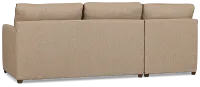 Tate Brown Fabric Left Chaise Sectional