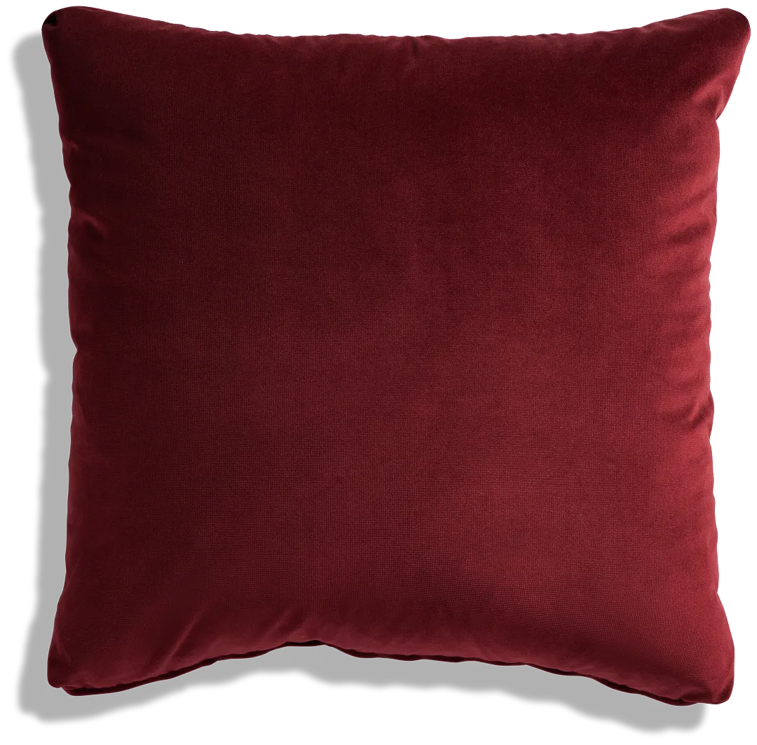 Lauran Red 20" Accent Pillow