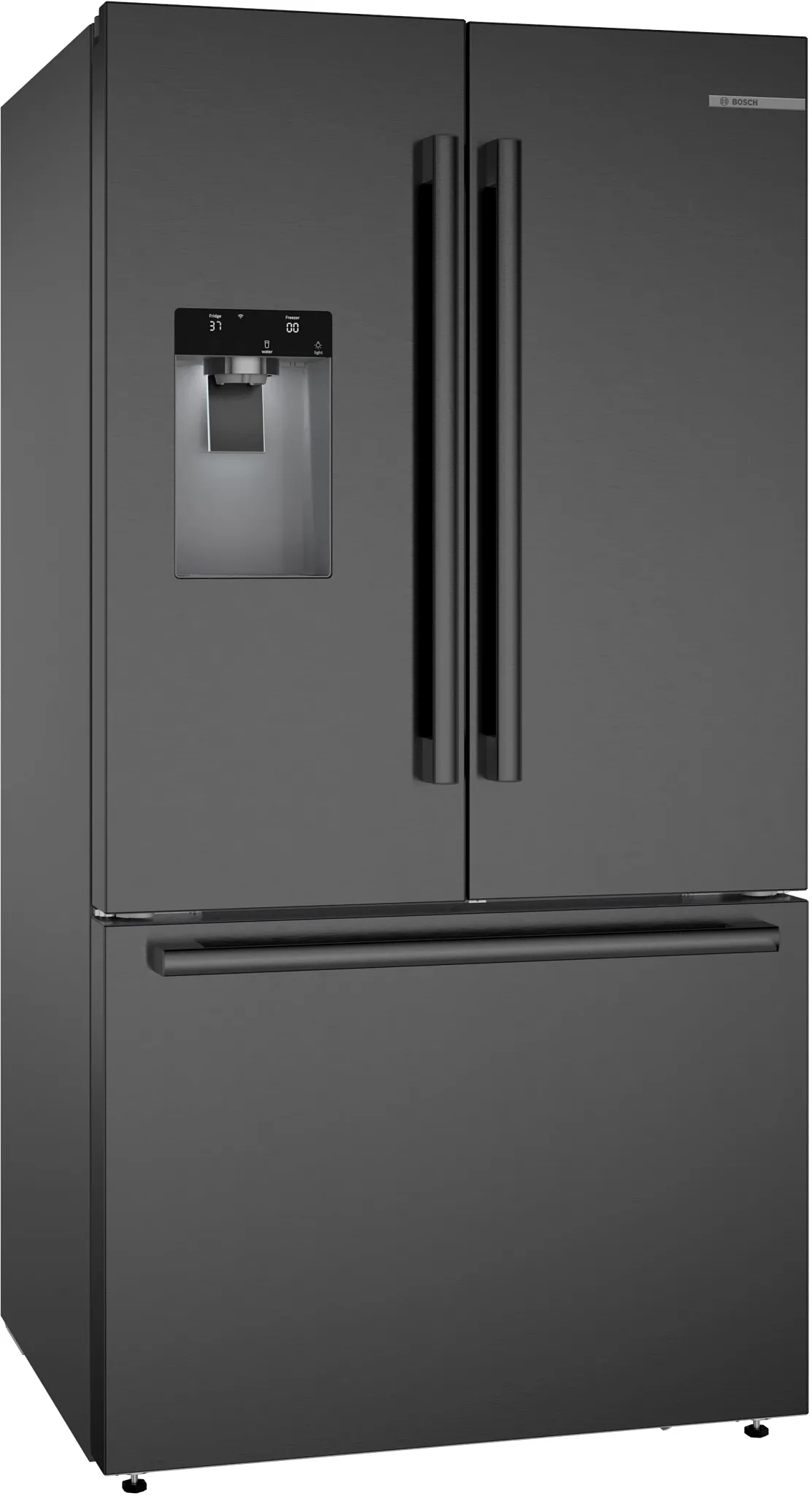 Bosch 500 Series Black 36" French Door Refrigerator