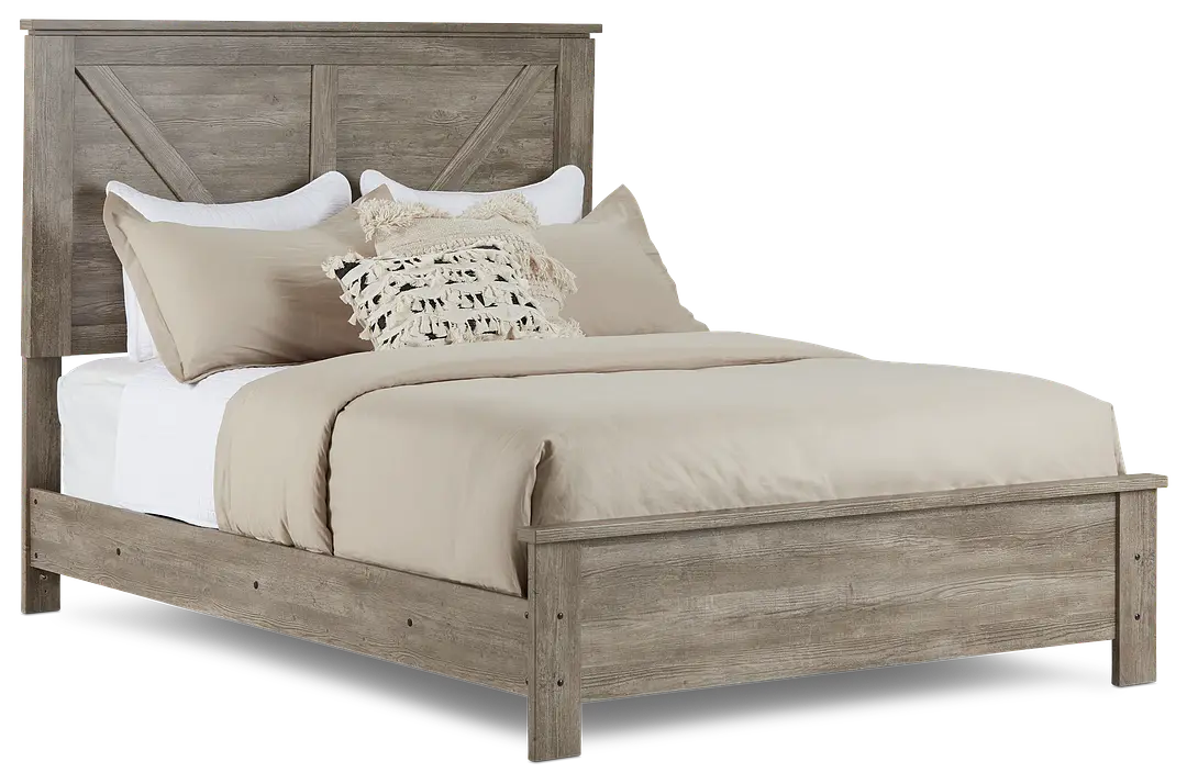 Blueridge Light Tone Panel Bed Blueridge Light Tone Panel Bed