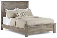 Blueridge Light Tone Panel Bed