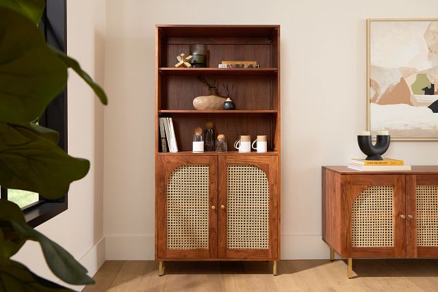 Strata Mid Tone Bookcase